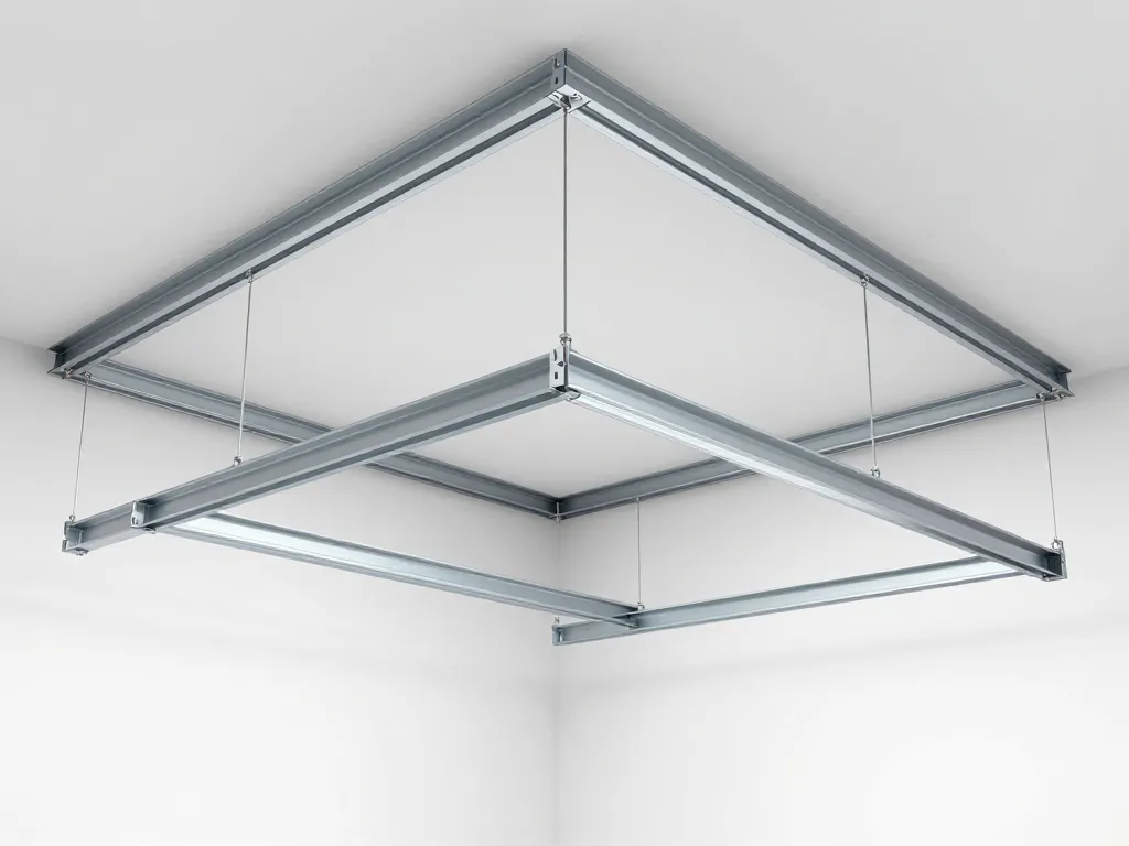 Comment faire un plafond en placo ossature métallique schéma