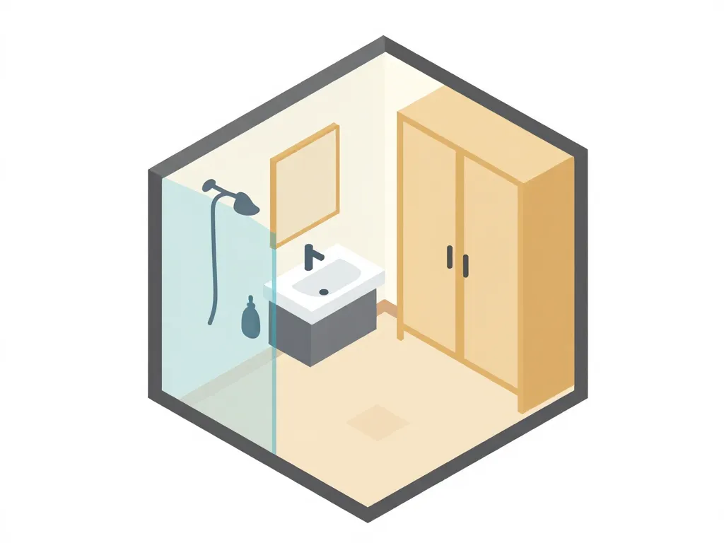 Plan organisation salle de bain dressing pratique