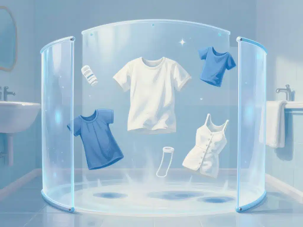 Protection humidité salle de bain dressing vêtements rangés