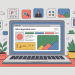 Analyse shockgarden.com illustration site web