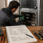 Depanneur frigo ouvre arriere refrigerateur