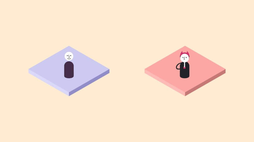 Covid blog image showing good and bad graphics.