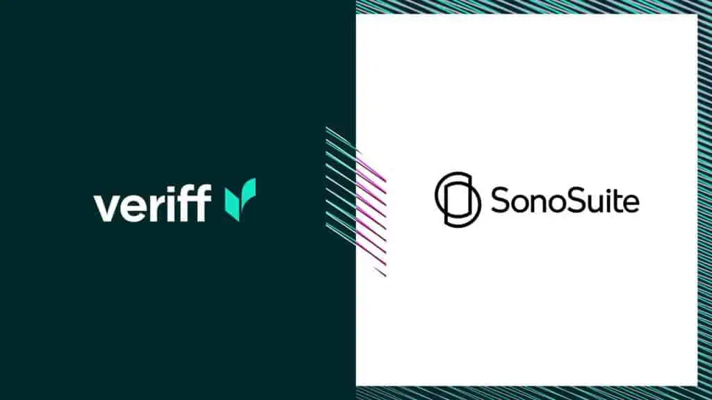 Veriff and Sonosuite logos