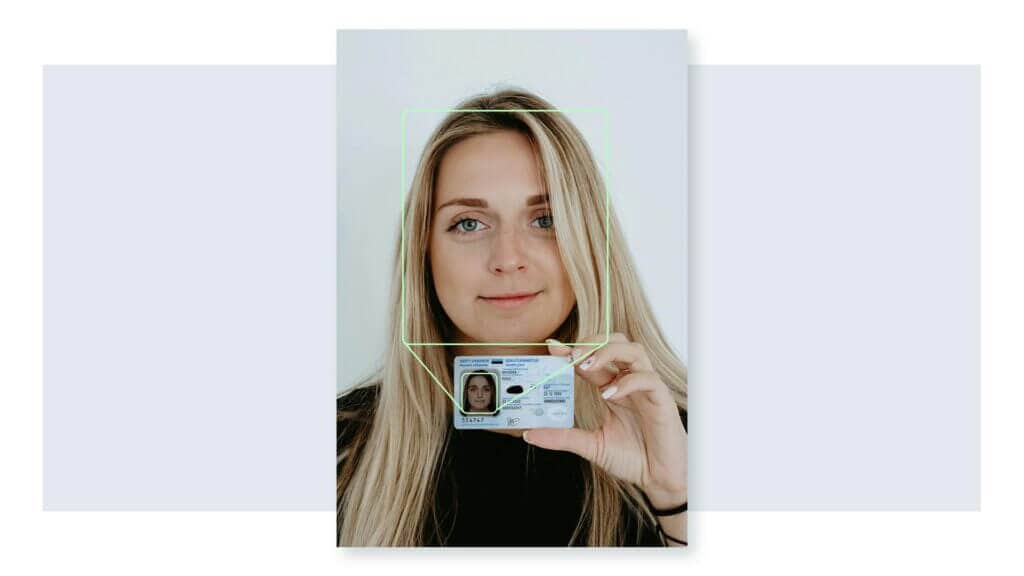 Una vista previa de cómo puede funcionar Face Match.