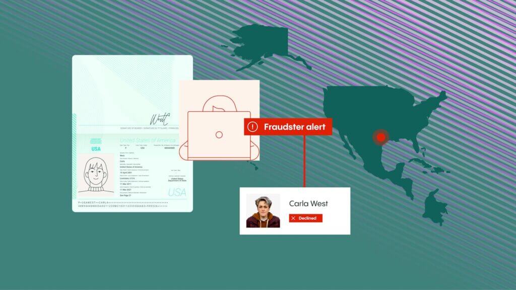 General header image featuring the USA, with abstract design elements in shades of blue and red.