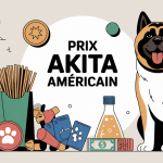 akita americain prix et budget illustration