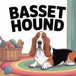 Illustration basset hound prix adoption et accessoires