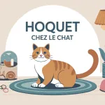 Mon chat a le hoquet illustration ambiance maison sereine