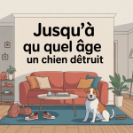 illustration maison jusqu'à quel âge un chien détruit