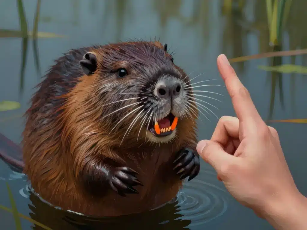 Ragondin dent risque morsure humaine