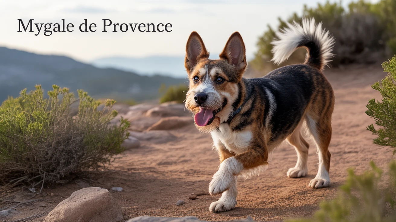 mygale de provence devant son terrier en garrigue