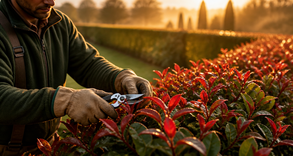 Quand et comment tailler les photinias haie feuillage rouge