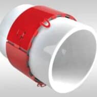 Firestop plastic pipe collars