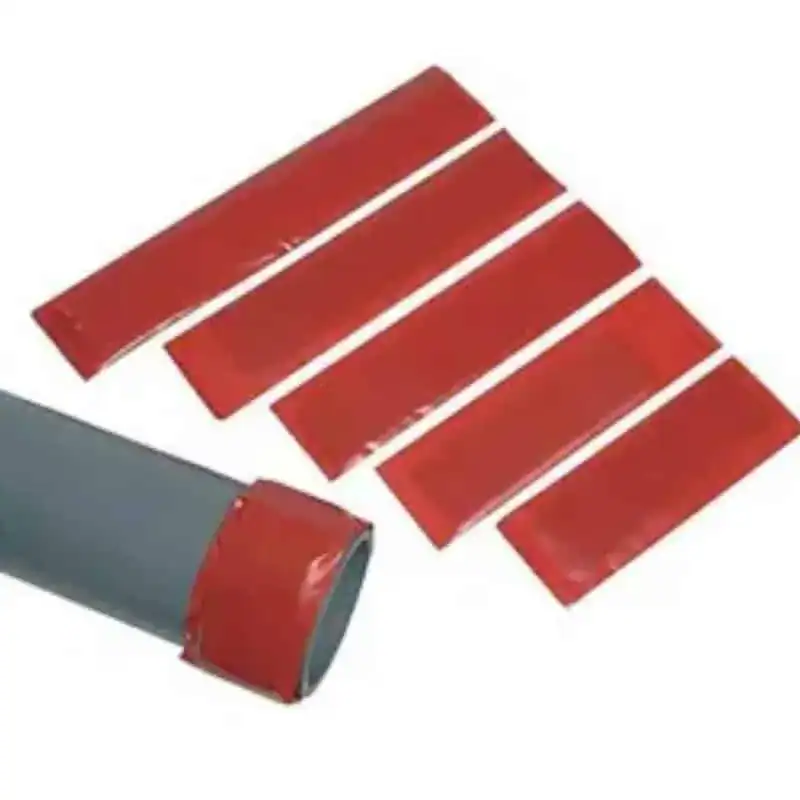 Red intumescent fire stop products for pipes