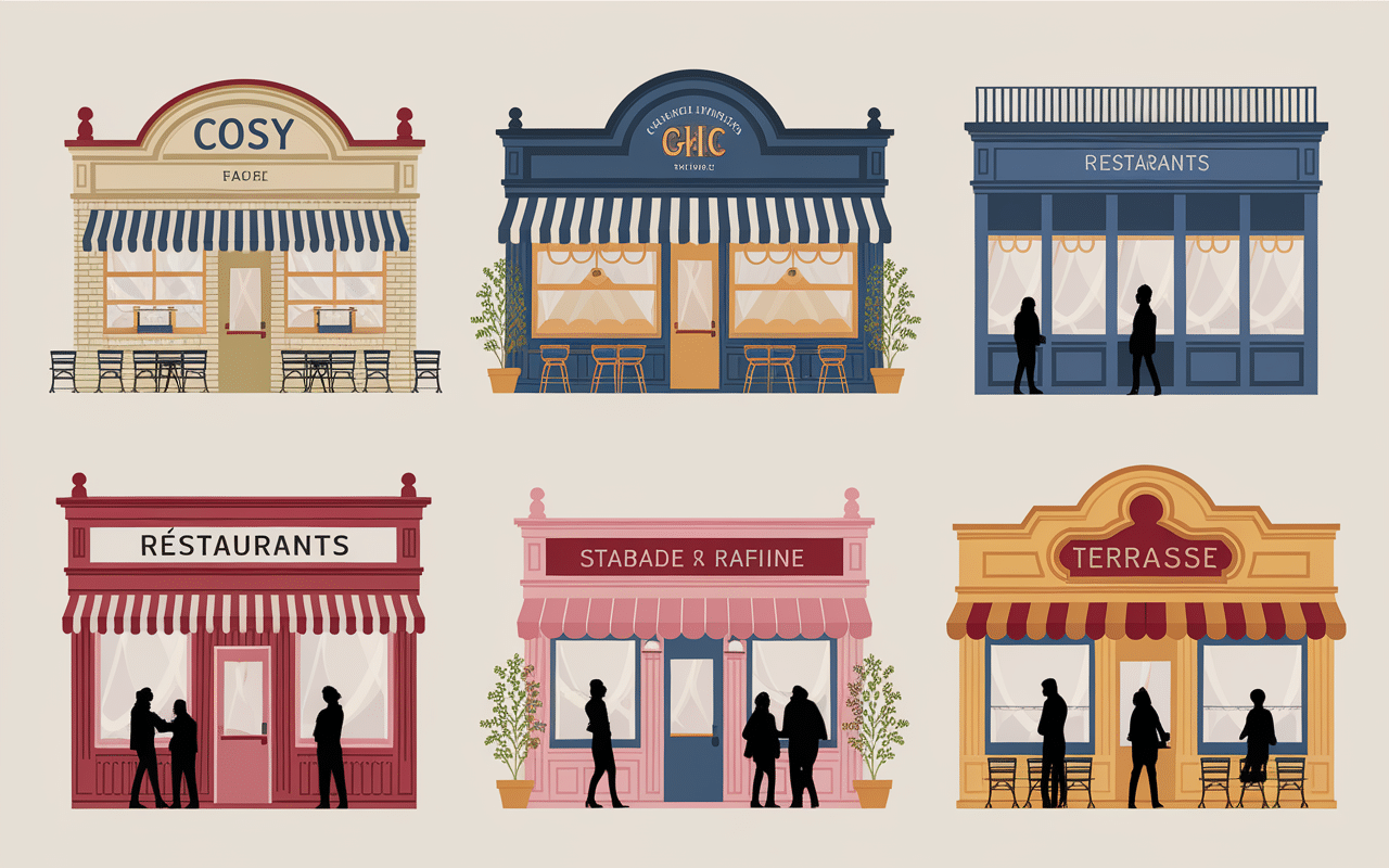 Différents types de restaurants pour anniversaire