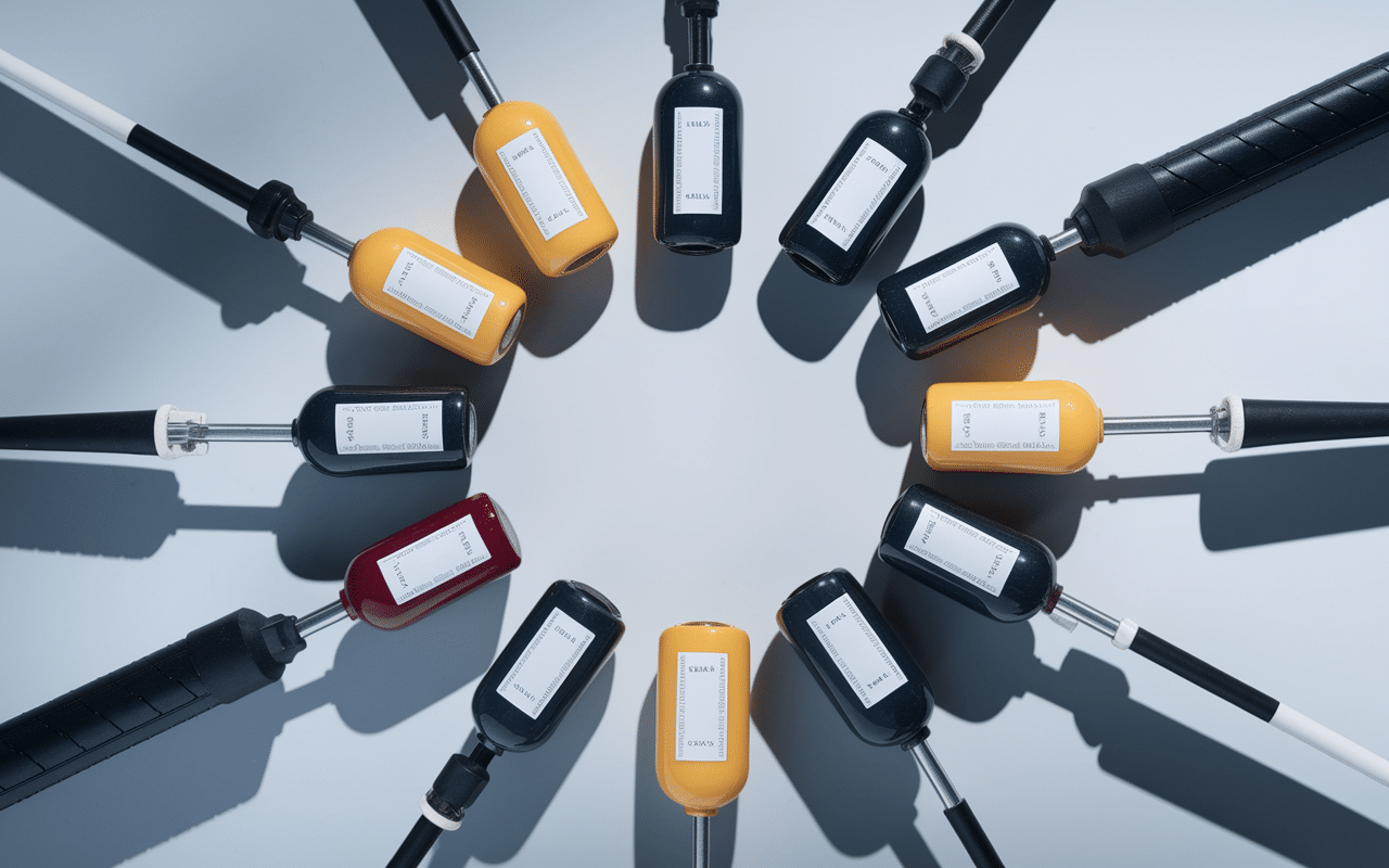 Nom tire bouchon différents types en cercle