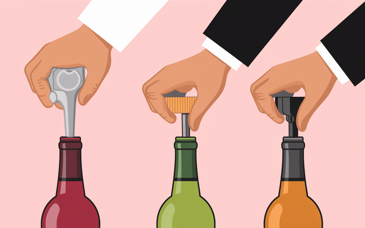 Nom tire bouchon utilisation selon usage