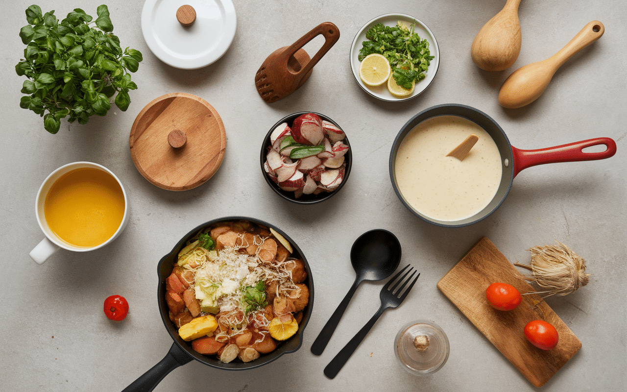 préparation recette raie normande étapes cuisson sauce