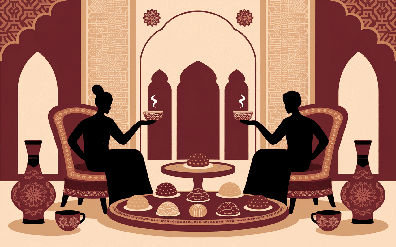 origine loukoum salon oriental partage confiserie