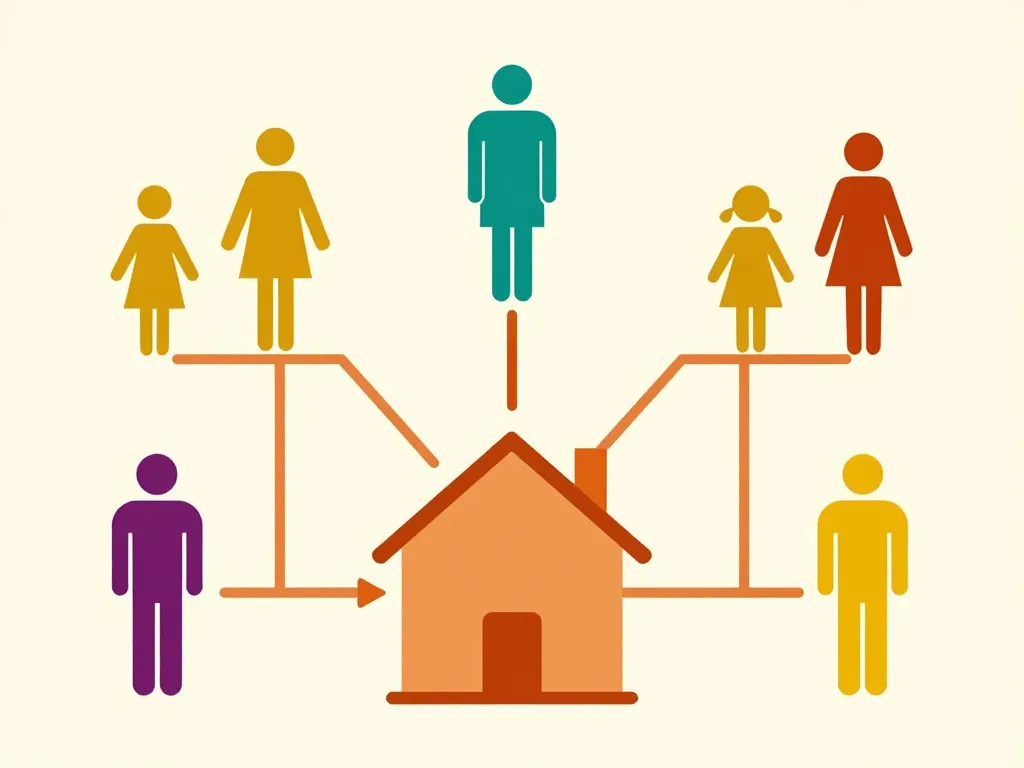 a qui peut on donner l'usufruit de sa maison, illustration bénéficiaires possibles