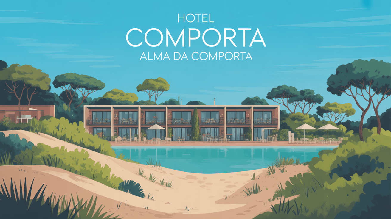 hotel comporta alma da comporta vue aerienne dunes piscine