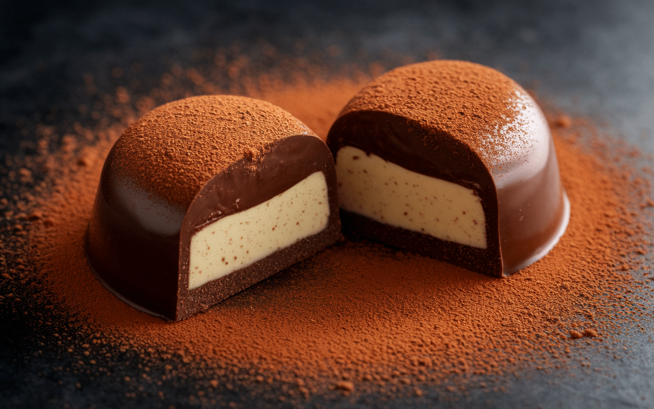 gros plan les chocolats d appellation truffes ont plusieurs caractéristiques lesquelles texture ganache