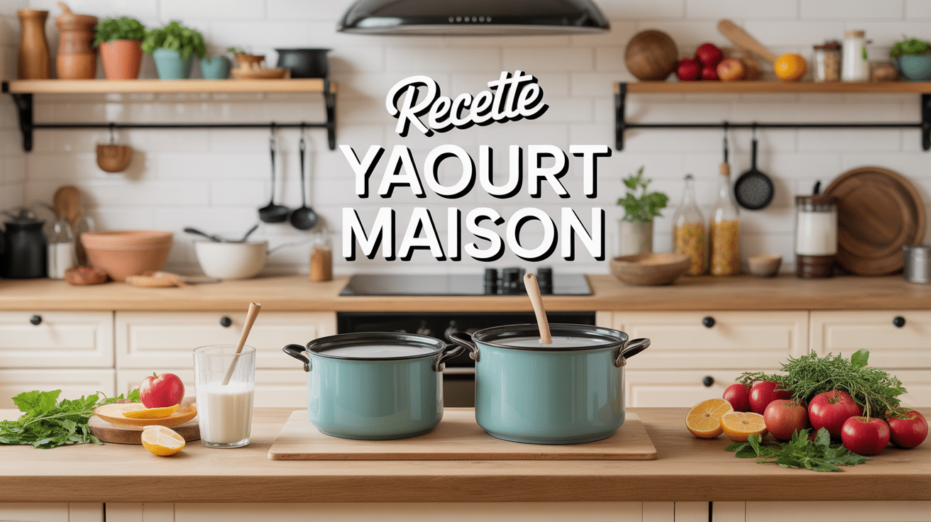pots yaourt maison cuisine moderne