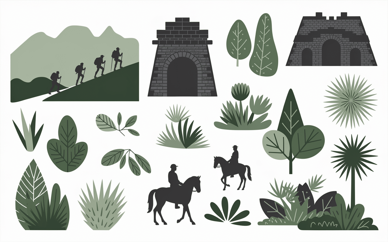 Randonnée et cheval plage Farinole