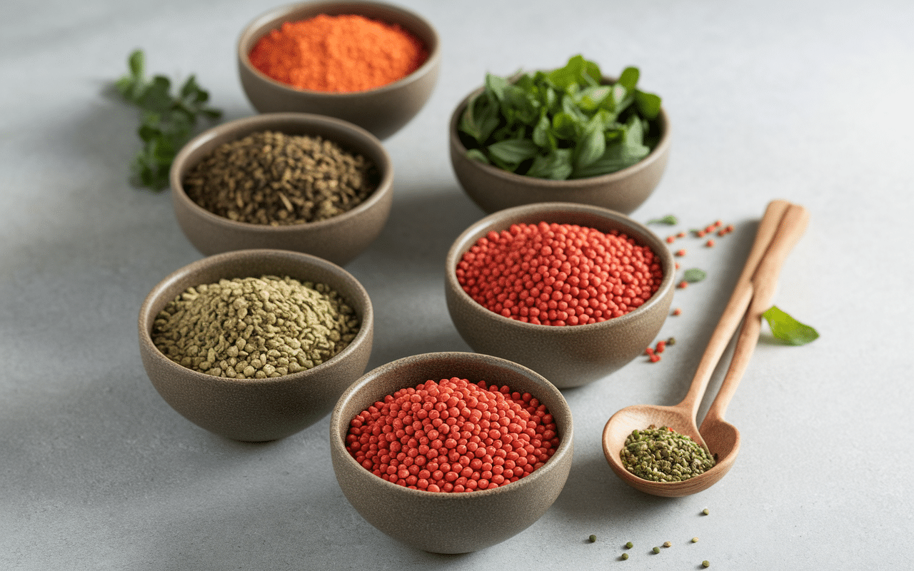 cuisson lentilles corail bols épices