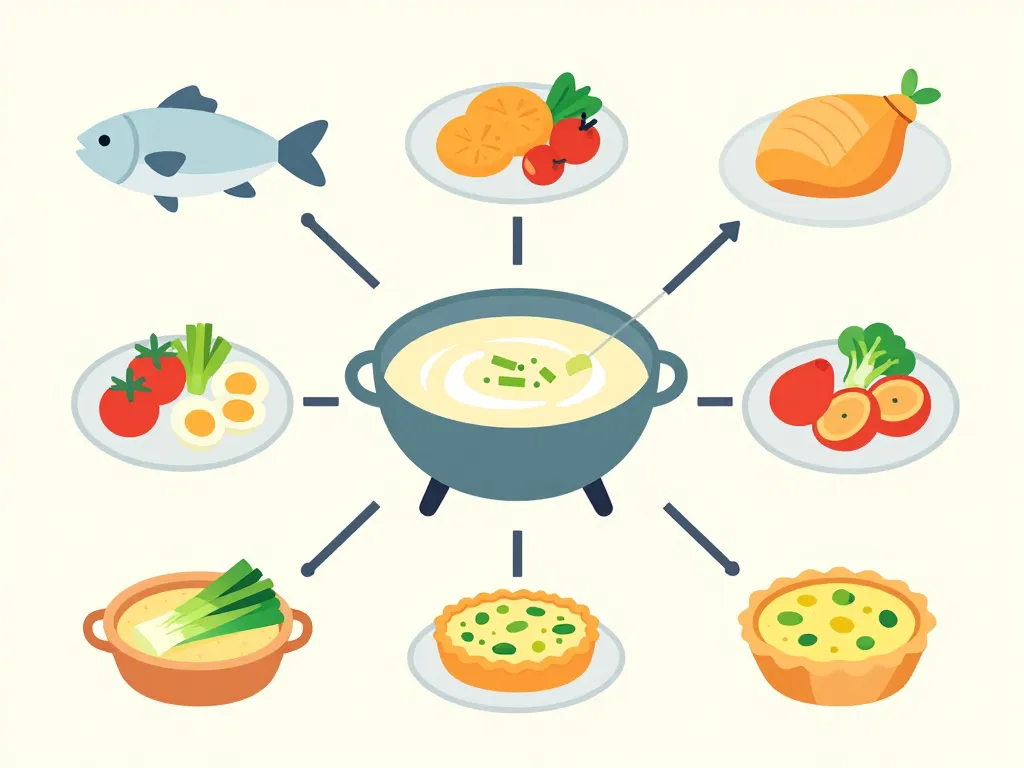 fondue de poireaux idées d’utilisation