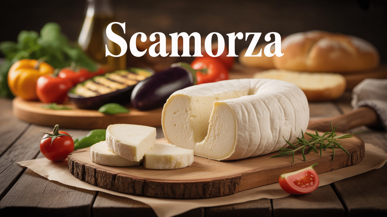 scamorza fromage italien ambiance culinaire méditerranéenne