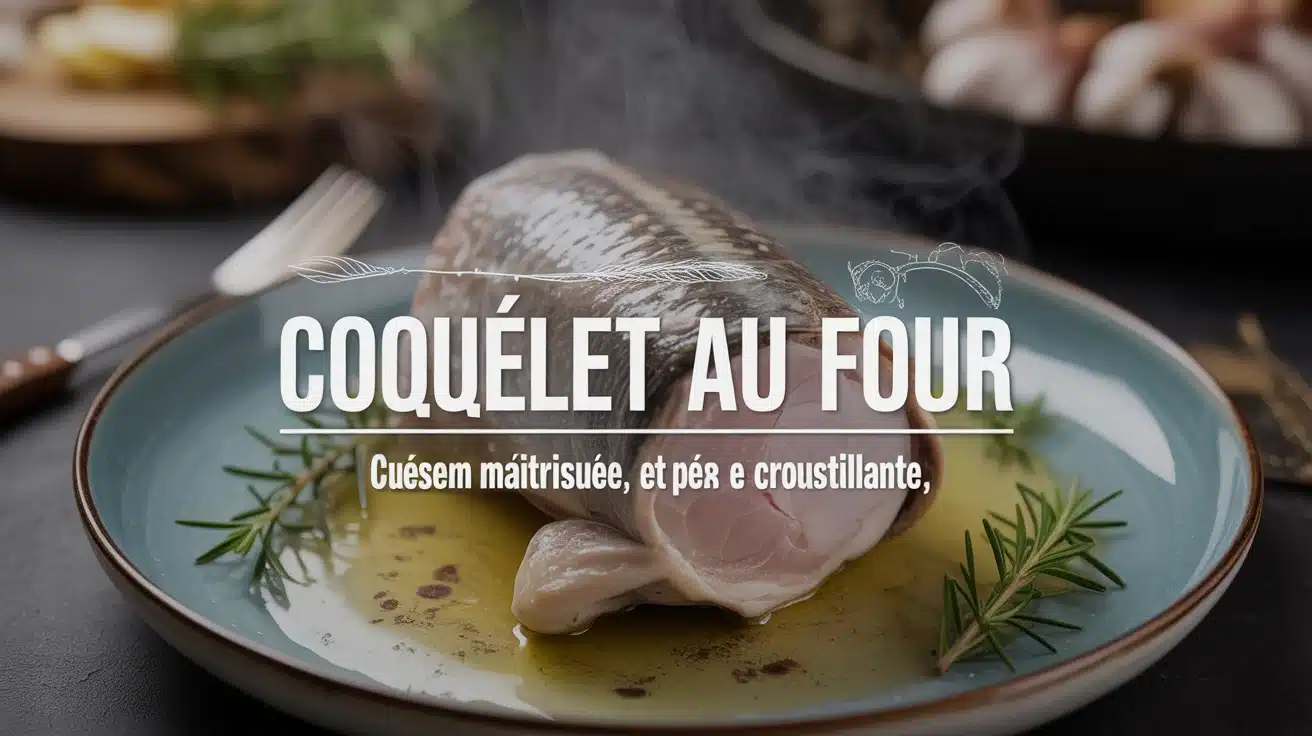 Coquelet au four rôti doré croustillant