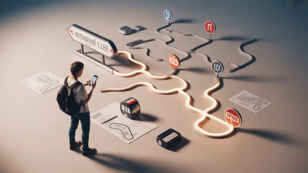 Itinéraire TCL à Lyon avec outils et plans