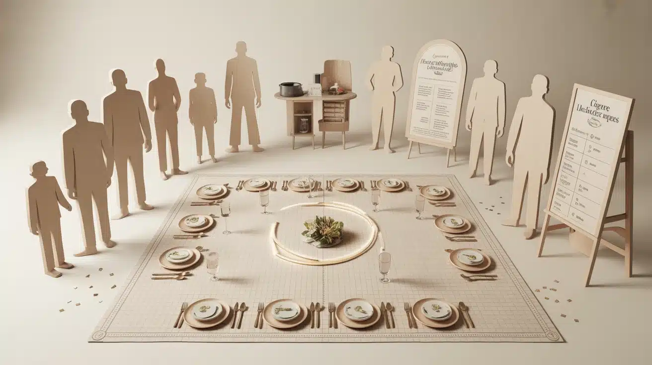 plan de table mariage avec 3 formats d’impression