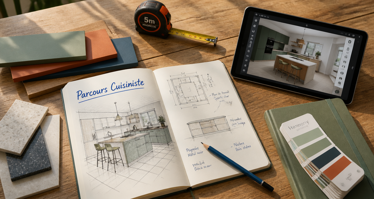 comment devenir cuisiniste plan de travail et outils