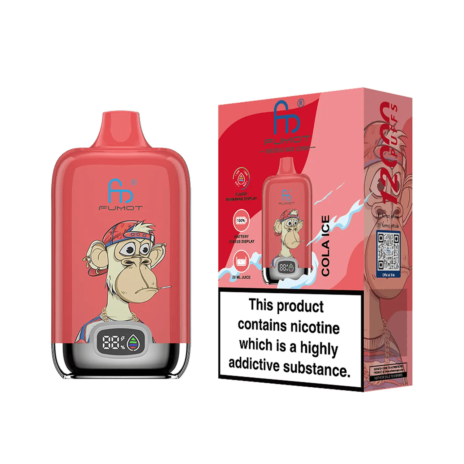 Fumot Digital Box 12000 puffs
