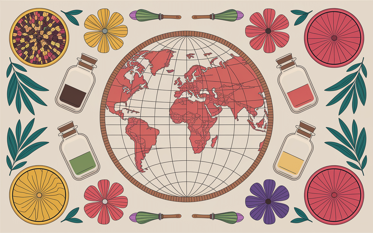 arabiyat prestige carte sensorielle avec épices et flacons