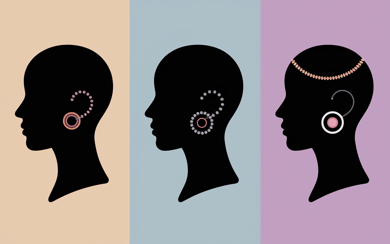 Evolution historique bridge piercing visage