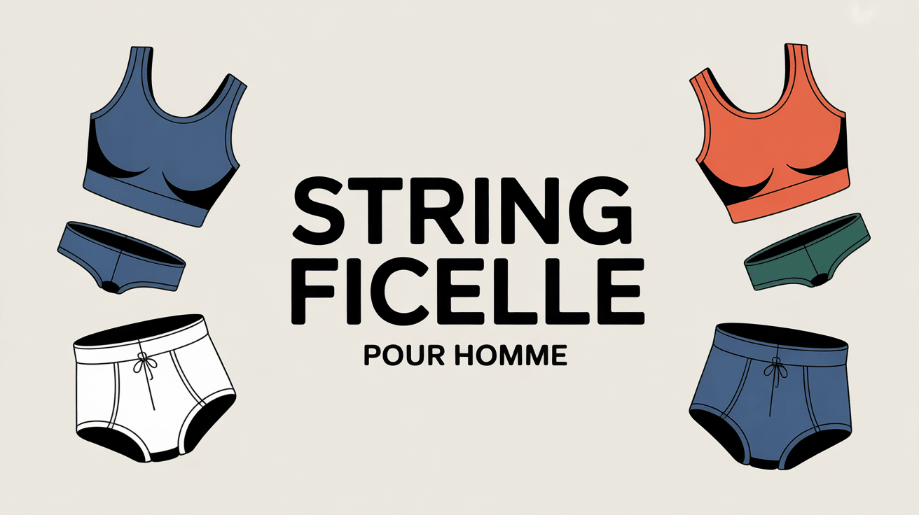 homme en string ficelle illustration sous vetements