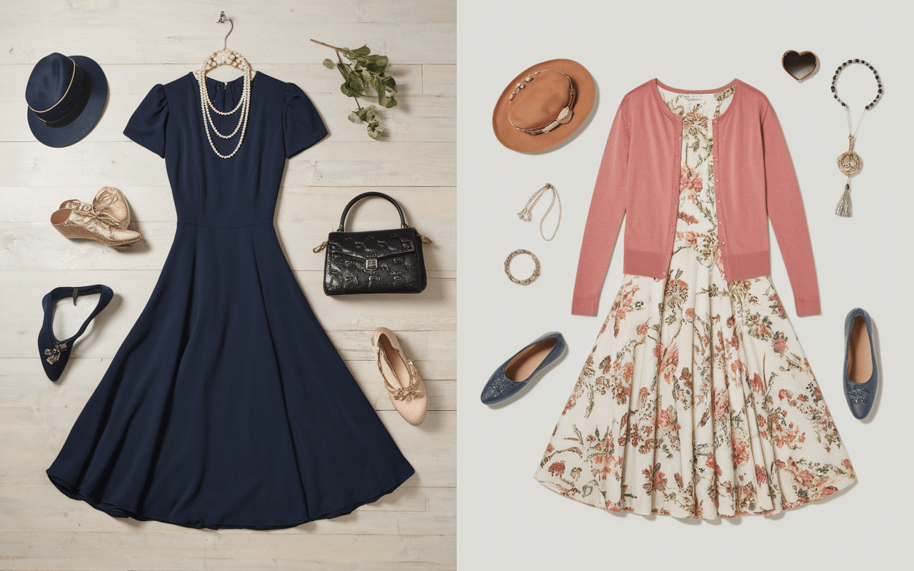 robe vintage grande taille événement et tenue de tous les jours