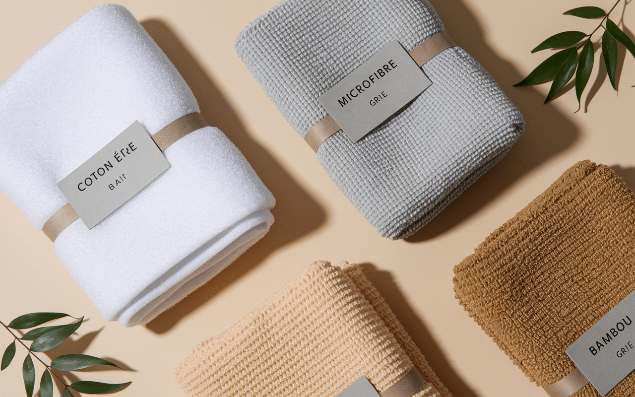 Différents modèles cape de bain pour femme avec tissus