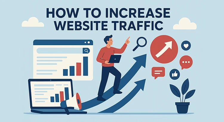 how to increase website traffic