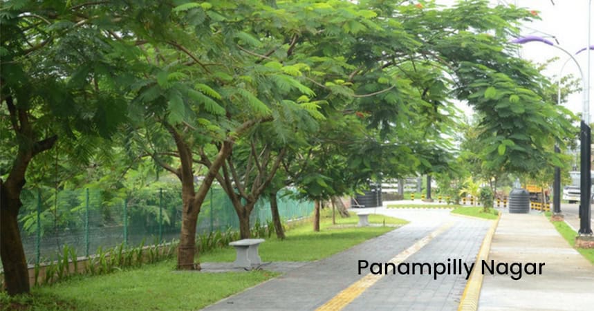 panampilly nagar business growth