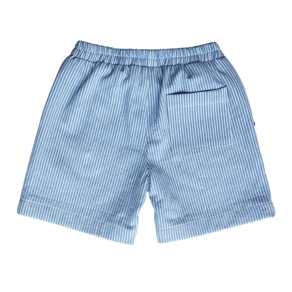 Shorts hellblau gestreift – Bild 2