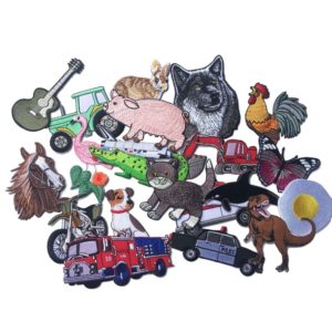 Aufbügel Bilder - verschiedene Motive