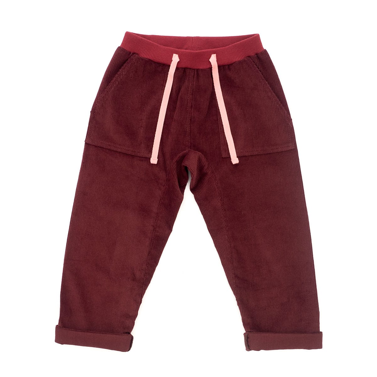 Hose Dunkelrot Manchester