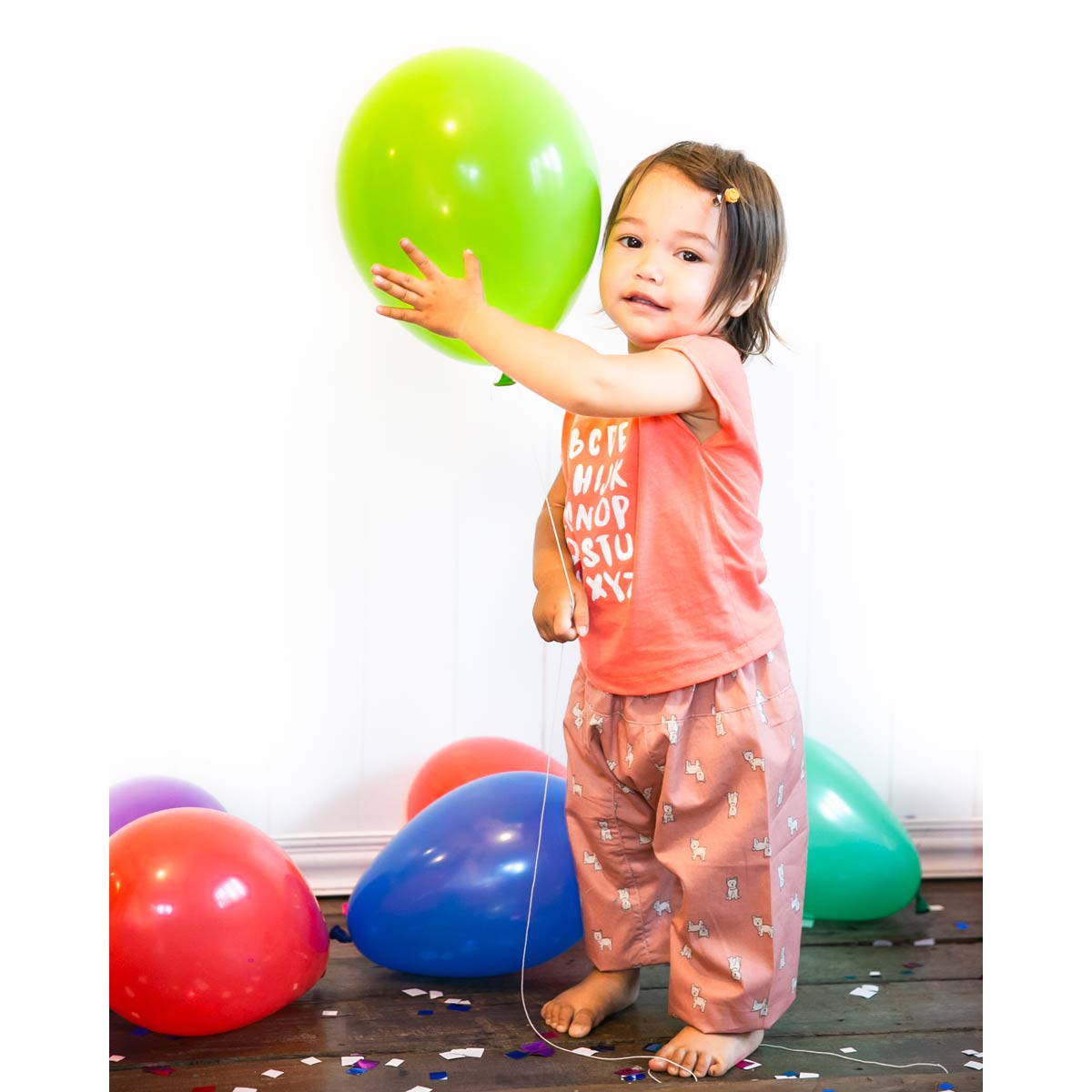 Fischerhose Rosa Hund – Bild 2