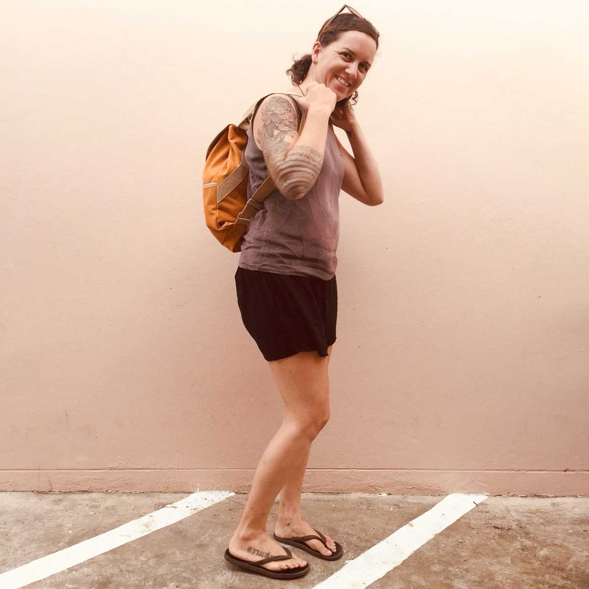 Rucksack Senf für Erwachsene – Bild 3