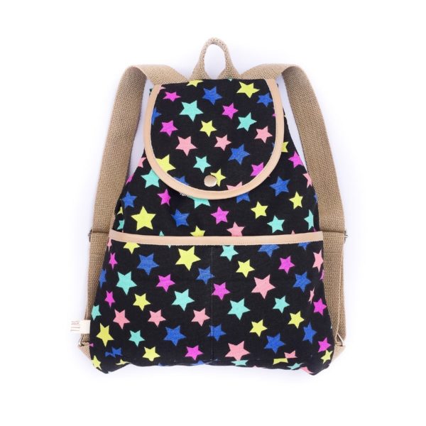 Rucksack Sterne Schwarz