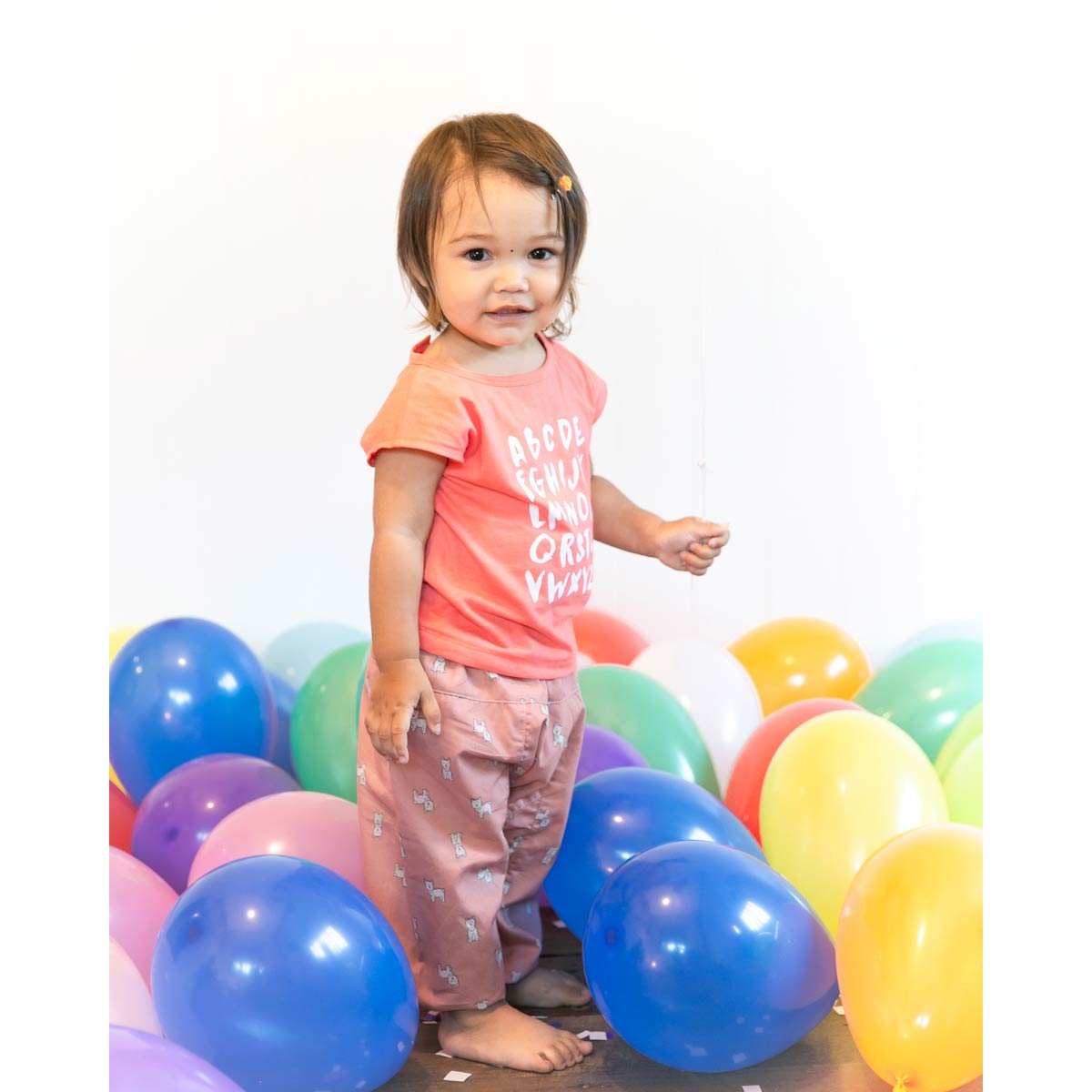 Fischerhose Rosa Hund – Bild 4